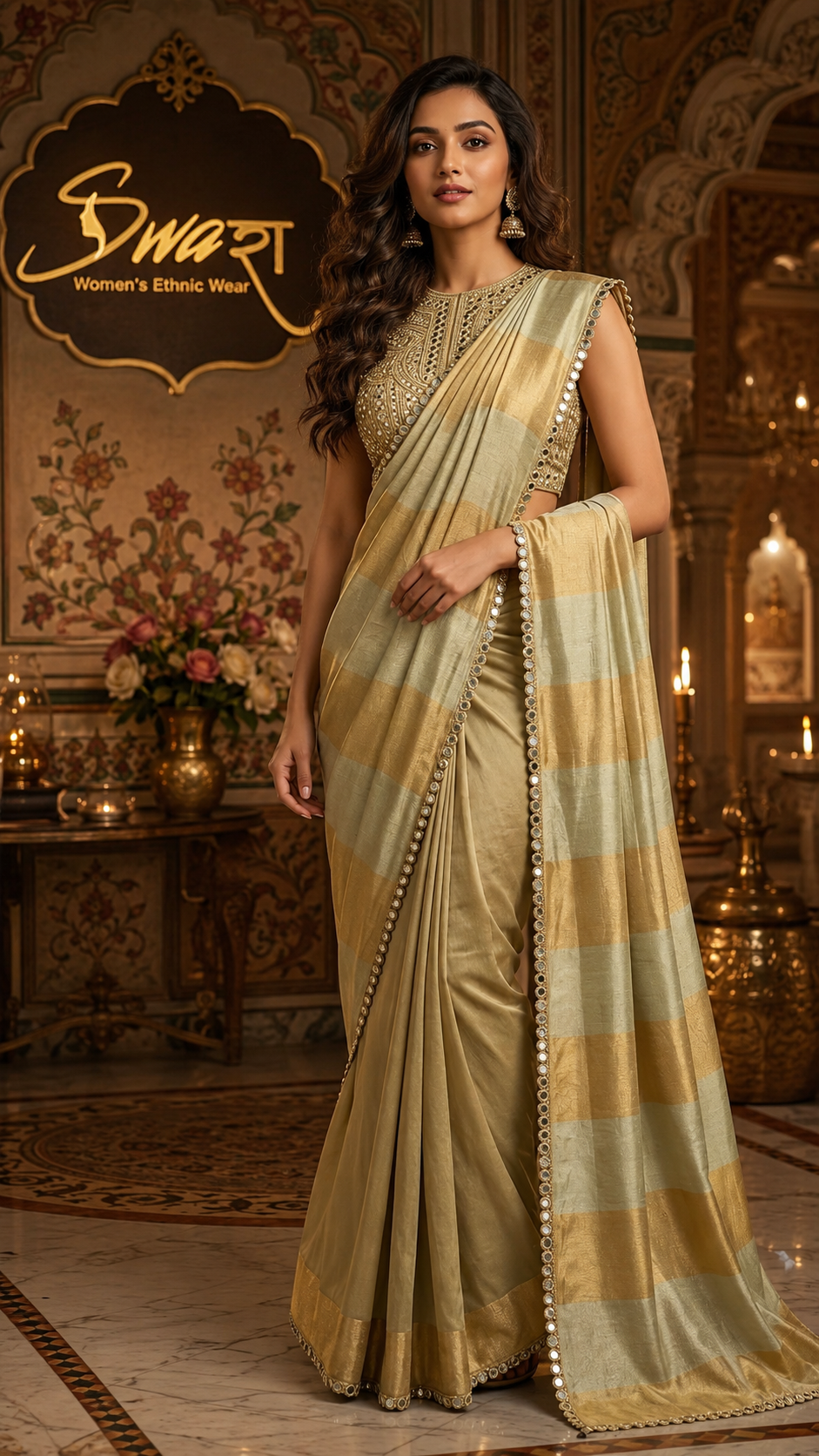 Kaushalya Linen Saree